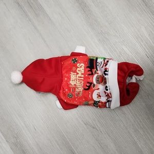 Christmas Themed Dog Outfit XS